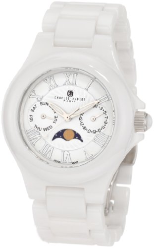 【中古】【未使用・未開封品】Charles-Hubert, Paris Men's 3872-W Premium Collection Ceramic Watch｜AJIMURA-SHOP