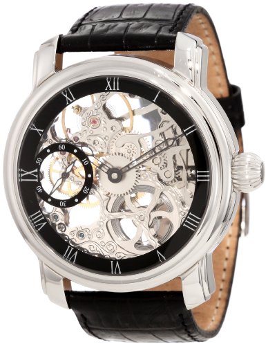 【中古】【未当てはめる・未開封品】Charles-Hubert, Paris Men\u0027s 3875 Premium Collection Stainless Steel Mechanical Watch