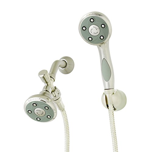 【中古】【未使用・未開封品】Speakman vs-112007?Napaデュアルシャワーヘッドコンボシステムwith Anystreamハンドヘルドシャワーと固定シャワーヘッド VS-112007-BN 1｜AJIMURA-SHOP