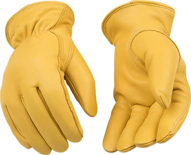 【中古】【未当て嵌める・未開封品】Mens Deerskin Leather Cold Protection Gloves Large (Pair) by KINCO INTERNATIONAL
