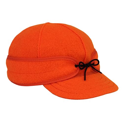 【中古】【未当てはめる・未開封品】Stormy Kromer HAT メンズ 7 1/8 オレンジ色