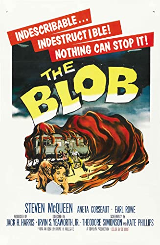 【中古】【未使用・未開封品】The Blob映画ポスター11?x 17マスター印刷