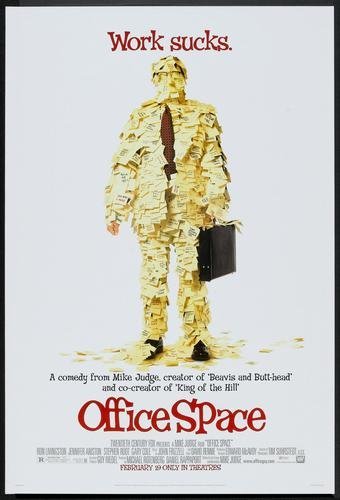 【中古】【未使用・未開封品】オフィススペース映画ポスター11?x 17マスター印刷|AJIMURA-SHOP