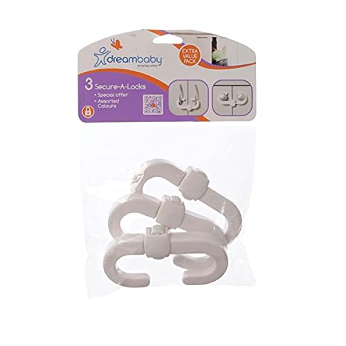 【中古】【未当て嵌める・未開封品】Dreambaby Secure A - Lock, White by Dreambaby