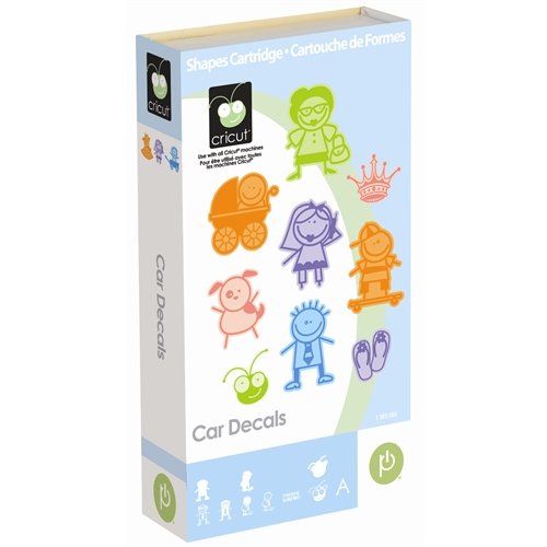 【中古】【未当て嵌める・未開封品】Cricut Car Decal Cartridge ~RARE! by Cricut