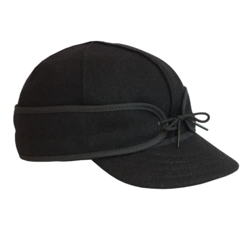 【中古】【未当てはめる・未開封品】Stormy Kromer HAT メンズ 6 7/8 黒いこと