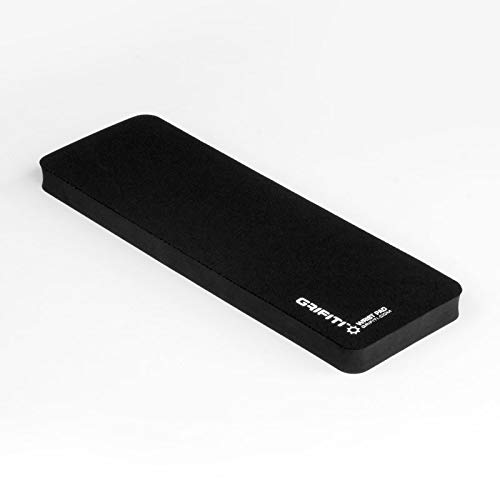 【中古】【未当て嵌める・未開封品】Grifiti 厚型 商品目録パッド 12in 黒いこと (10x31x1.9糎) 鍵盤用 リストレスト