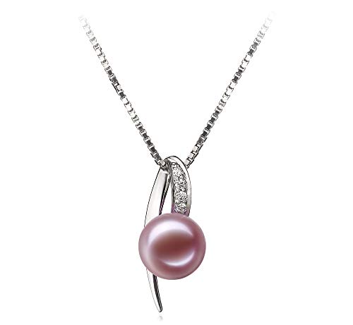 【中古】【未使用・未開封品】PearlsOnly???Destinaブラック7???8?mm 925スターリングシルバー養殖淡水パールペンダント｜AJIMURA-SHOP