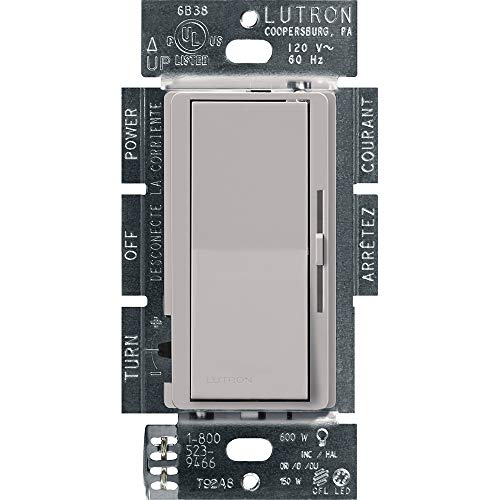 【中古】【未使用・未開封品】Lutron Diva 調光器 調光可能なCFL/LED用 1 Pack DVCL-153P-GR 1|AJIMURA-SHOP
