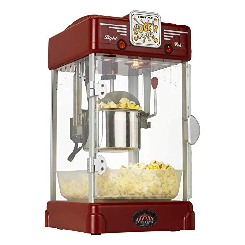 【中古】【未当て嵌める・未開封品】Funtime 2.5?Oz Rock \u0027 n Popperポップコーンマシンメーカーレトロスタイル???フィート2518?by chaimind