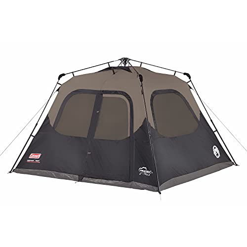 【中古】【未使用・未開封品】Coleman(コールマン) 6人用 インスタントテント ワンタッチ 簡単組み立て 1分で設置可能 ブラウン ブラック [並行輸入品] 94,738円