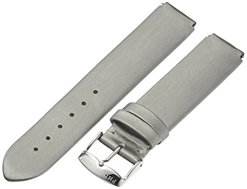 【中古】【未当て嵌める・未開封品】[成人女性用ウオッチ]Philip Stein 1-IPL 18粍 Leather Silver Watch Strap[並行輸入品]