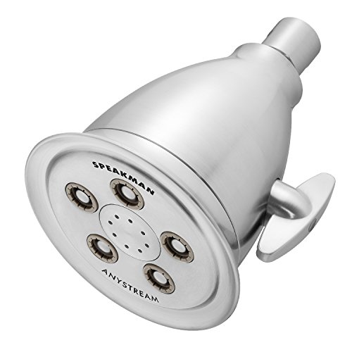 【中古】【未使用・未開封品】Speakman S-2005-HB-BC Hotel Anystream High Pressure Adjustable Shower Head, Brushed Chrome [並行輸入品]