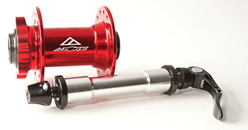 【中古】【未使用・未開封品】AZONIC 3200-819 レッド 150mm リコイル 32穴 リアハブ