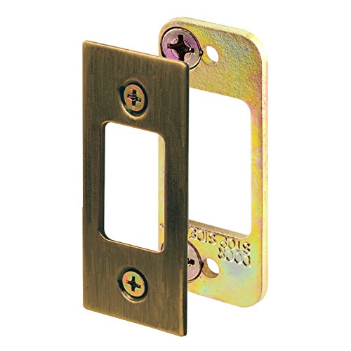 【中古】【未使用・未開封品】prime-line製品E 2480スチールセキュリティデッドボルトStrike、2???3?/ 4インチ、アンティーク真鍮