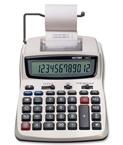 【中古】【未当て嵌める・未開封品】Victor Technology 1208-2商行為計算器、白いこと