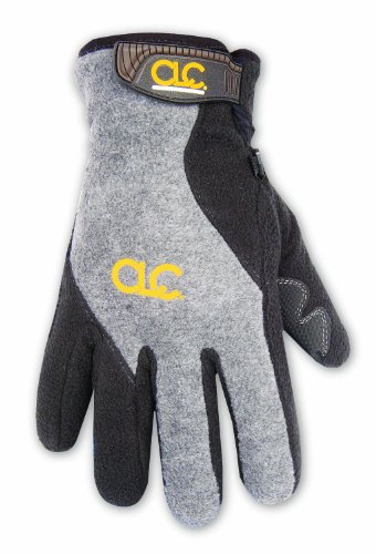 【中古】【未当て嵌める・未開封品】Custom Leathercraft 2075L Large Fleece Lined Gloves With Reinforced PVC Palm スポーツ・アウトドア-その他