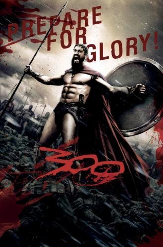 【中古】【未使用・未開封品】300映画ポスターPrepare for Glory 11?x 17マスター印刷