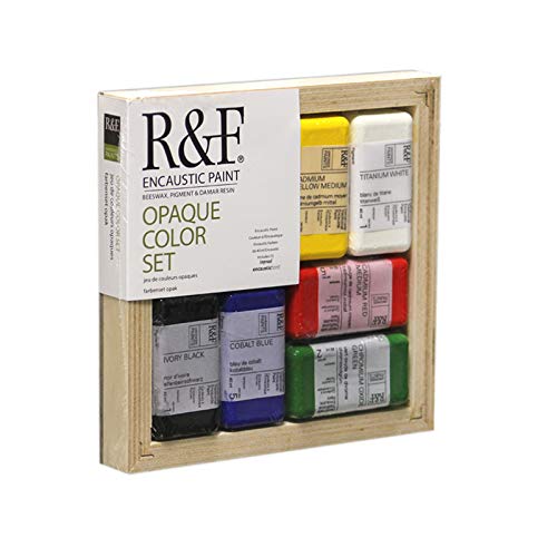 【中古】【未当て嵌める・未開封品】R\u0026F Encaustic Paints Opaque Colors, Set of 6 by R\u0026F Encaustic Paints