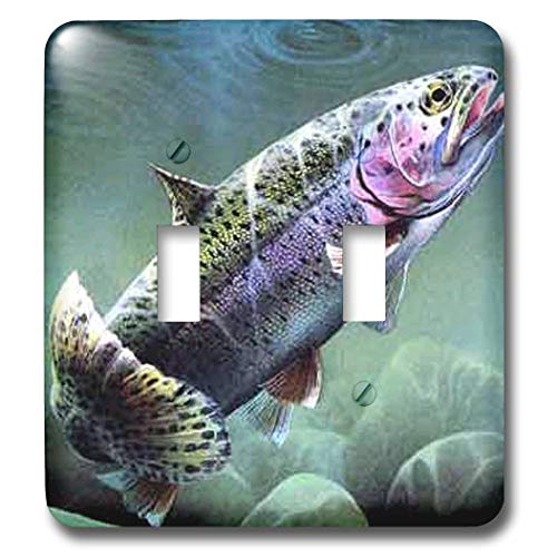 【中古】【未使用・未開封品】3drose LLC lsp 3462?_ 2?Rainbow Trout、ダブル切り替えスイッチ
