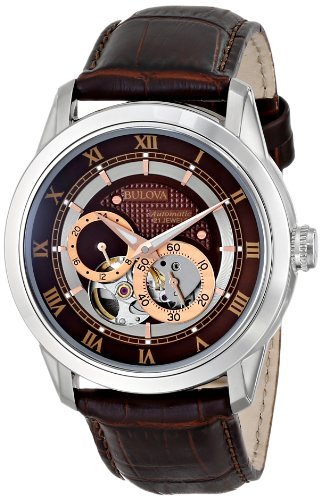【中古】【未当てはめる・未開封品】BULOVA Automatic Brown 96A120