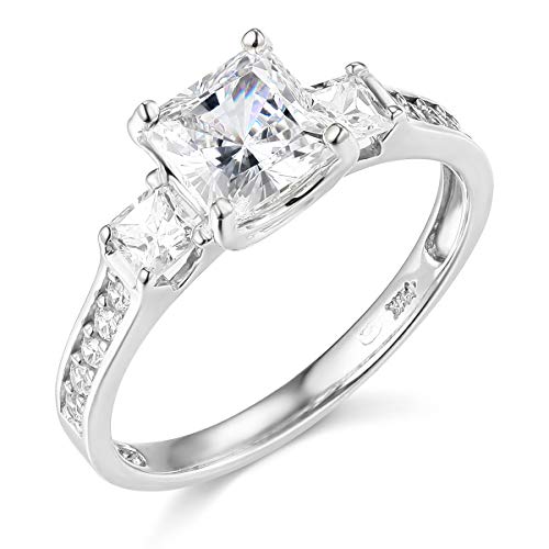 【中古】【未使用・未開封品】14?K黄色またはホワイトゴールドソリッド結婚婚約リング