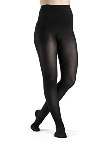 【中古】【未当て嵌める・未開封品】Sigvaris 842PSSW99 Soft Opaque 20-30 mmHg Closed Toe Pantyhose Size: Small Short (SS), Color: Black 99 by Sigvaris その他-スポーツ・アウトドア