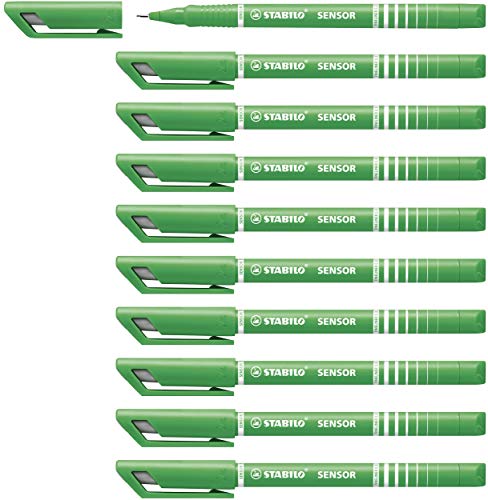 【中古】【未使用・未開封品】STABILO Sensor"Fineliner - グリーン（10個入り）｜AJIMURA-SHOP