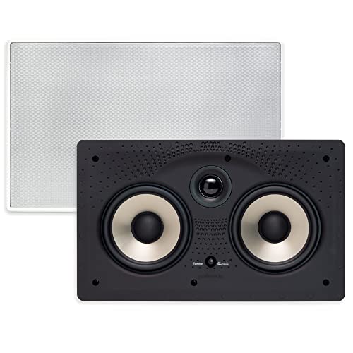 【中古】【未当てはめる・未開封品】Polk Audioデュアル5.25in双方向センターチャンネルインウォールスピーカー、255c-RT