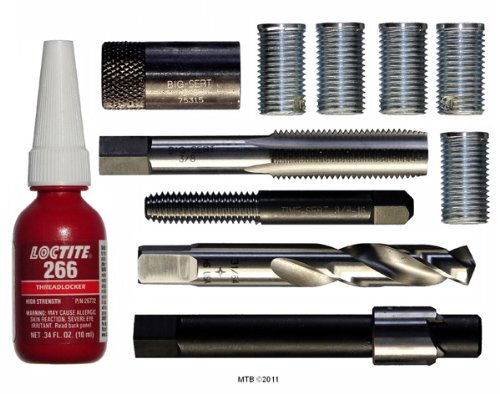 【中古】【未使用・未開封品】big-sert Oversized h-dヘッドボルトキット3?/ 8???16パーツ# 5381d