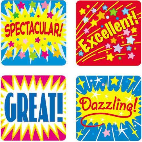 【中古】【未使用・未開封品】Stickers Positive Words 120/Pk Acid