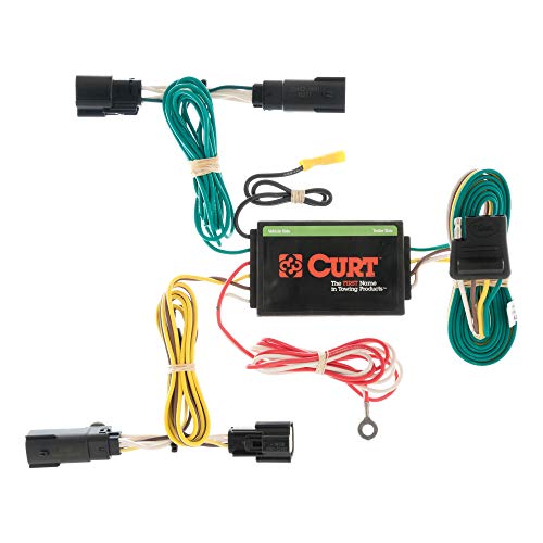 【中古】【未使用・未開封品】CURT 56121 車両サイド カスタム 4ピン トレーラー配線ハーネス セレクト Lincoln MKX用
