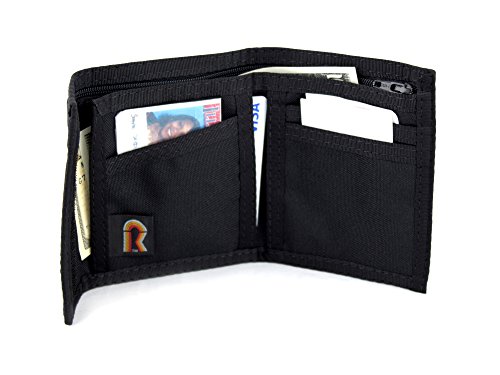【中古】【未使用・未開封品】Rainbow of Californiaオリジナル二つ折りナイロンフック&ループウォレットアメリカ製
