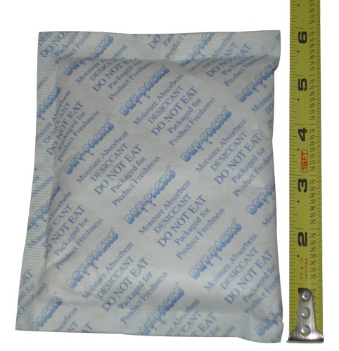 【中古】【未当て嵌める・未開封品】Dry-Packs 112g 4容器に並べる シリカゲルかわき切る剤パケット 5 x 3.25in