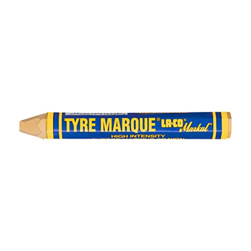 【中古】【未当て嵌める・未開封品】Markal Tyre Marque Tire Marking Crayon for Temporary Tire Marking, -20 to 130 Degree F Temperature, 1/2 Diameter, 4-5/8 Length, Yellow