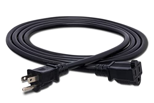 【中古】【未使用・未開封品】Hosa PWX-408 14 AWG NEMA 5-15R to NEMA 5-15P Power Extension Cord, 8 feet by Hosa｜AJIMURA-SHOP