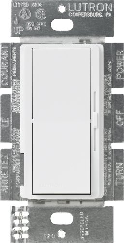 【中古】【未使用・未開封品】Lutron DVF-103P-WH Diva 1000-watt 3-Way 3-Wire Fluorescent Dimmer, White by Lutron