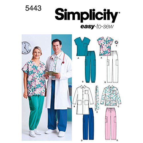 【中古】【未使用・未開封品】Simplicity Women's And Men's Scrub Top,-XL XXL XXXL (並行輸入品)