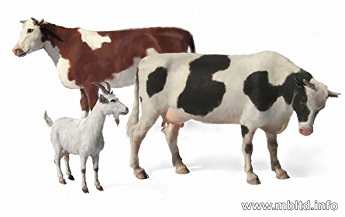 【中古】【未使用・未開封品】Master Box Domestic Animals (2 Cows And 1 Goat) Figure Model Building Kits 13,985円