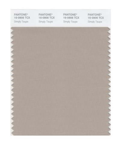 【中古】【未使用・未開封品】PANTONE SMART 16-0906X Color Swatch Card, Simply Taupe by Pantone