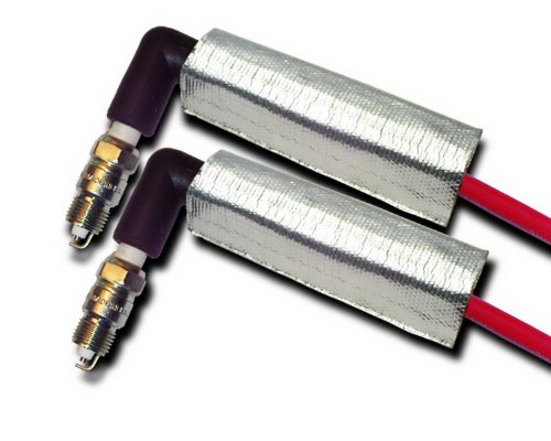 【中古】【未使用・未開封品】Thermo-Tec 14200 2層プラグワイヤーヒートシールド 2個