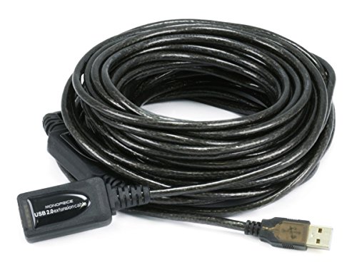 【中古】【未使用・未開封品】Monoprice 49ft 15M USB 2.0 AオスからBメス アクティブエクステンション／リピーターケーブル（KinectとPS3 Move対応エクステンション）