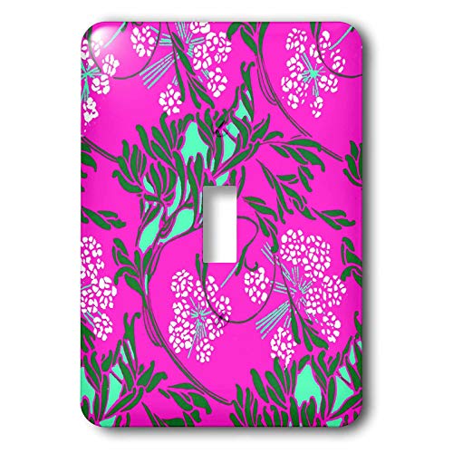 【中古】【未使用・未開封品】3drose LLC lsp _ 11130?_ 1?Fuschia Floral Single切り替えスイッチ