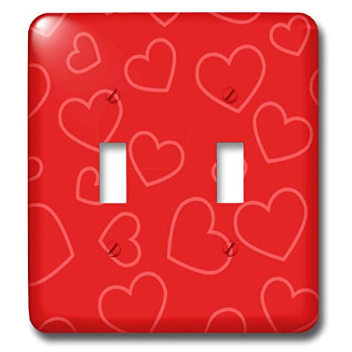 【中古】【未使用・未開封品】3drose LLC lsp _ 11097?_ 2?Hearts inレッドダブル切り替えスイッチ