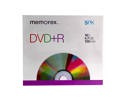 【中古】【未使用・未開封品】DVD + R、16?x , 4.7?GB、ブランドW /スリムジュエルCases、5?/ PK、5各per package 1-Pack 32020016195