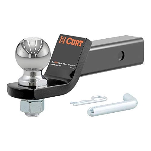 【中古】【未使用・未開封品】CURT 45041 トレーラーヒッチマウント 2-5/16インチボール&ピン付き 2インチレシーバー対応 7,500ポンド 2インドロップ｜AJIMURA-SHOP