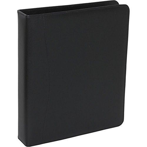 【中古】【未当て嵌める・未開封品】Royceなめし革1?1?/ 2in輪っか整理保存用具 1.5\" 黒いこと"