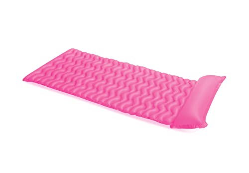 【中古】【未使用・未開封品】Intex ToteNFloatウェーブインフレータブルエアーマット、90Inch X 34Inch、1ピース（色は変更になる場合があります）