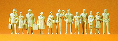 【中古】【未使用・未開封品】プライザー 立っている乗客と通行人 未塗装キット 1/32スケール 63000
