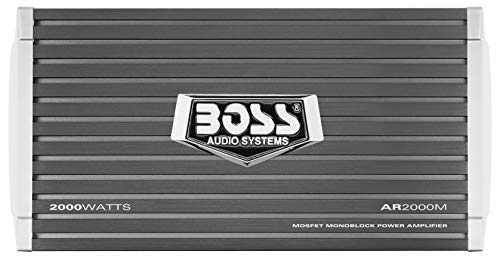 【中古】【未使用・未開封品】BOSS REMOTEサブウーハーレベルのコントロールがあるオーディオAR2000M ARMORモノブロックMOSFETパワーアンプ - 200
